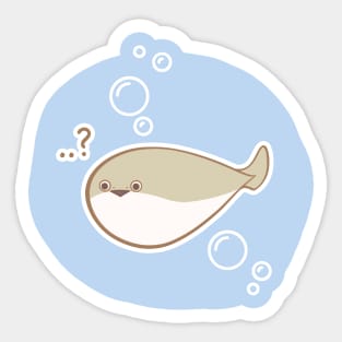 Funny Sacabambaspis Fish Sticker